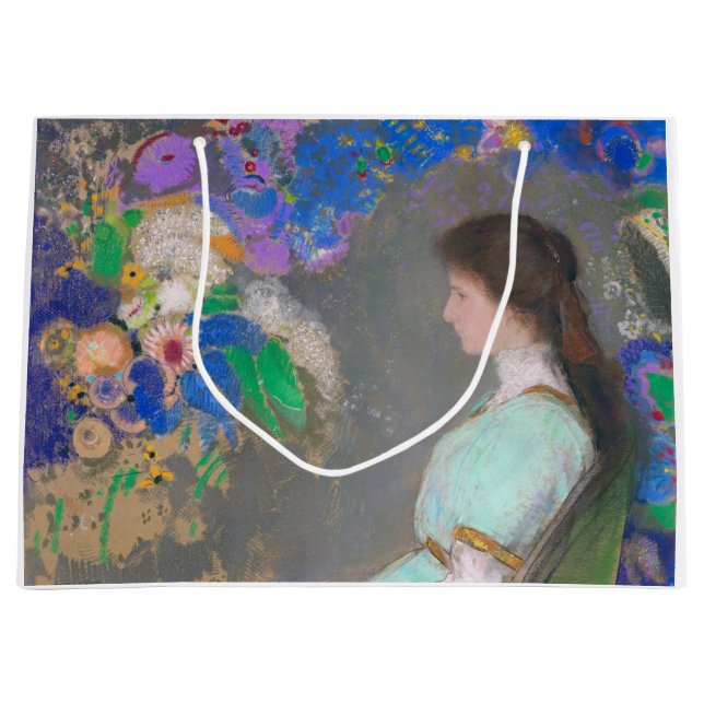 Bolsa De Regalo Grande Retrato de Violette Heymann, Redon (Anverso)