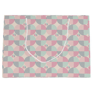 Bolsa De Regalo Grande Retro Spiral Vibes