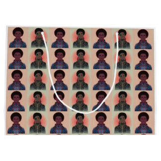 Bolsa De Regalo Grande Reyes Afrofuturistas de Color Silenciado