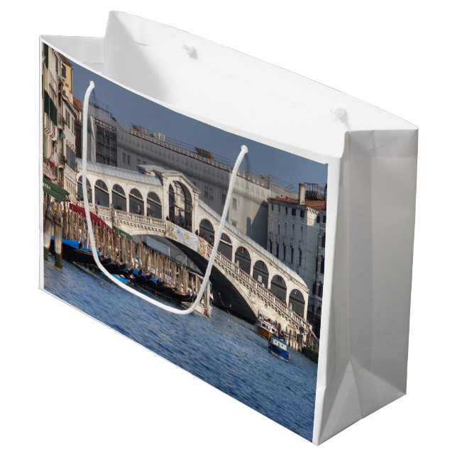 Bolsa De Regalo Grande Rialto Bridge Venice Italia (Angulo Anverso)