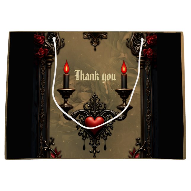 Bolsa De Regalo Grande Romance gótico: Pasión oculta. (Anverso)