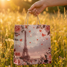 Bolsa De Regalo Grande Romance Soñador París: Torre Eiffel