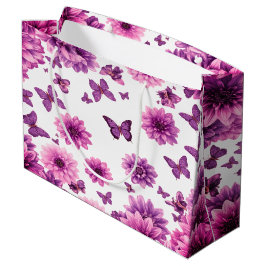 Bolsa De Regalo Grande Romantic Rosy Floral