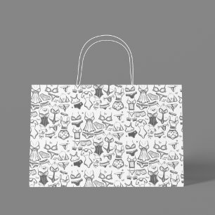 Bolsa De Regalo Grande Ropa interior para ducha de novia