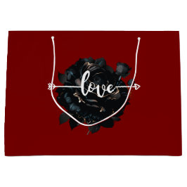 Bolsa De Regalo Grande Rosa de amor