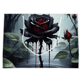 Bolsa De Regalo Grande Rosa negro de Eerie