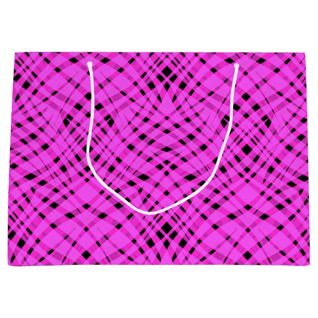 Bolsa De Regalo Grande rosa neón (Anverso)