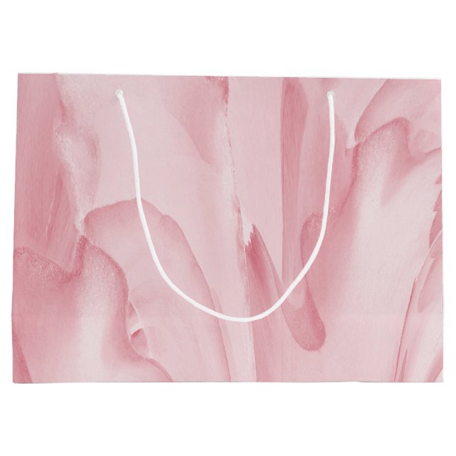 Bolsa De Regalo Grande Rosa preciado (Reverso)