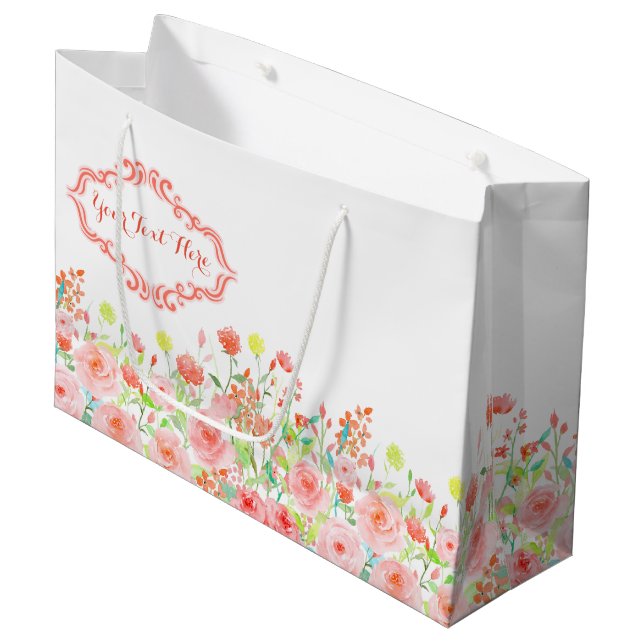 Bolsa De Regalo Grande Rosaleda (Angulo Anverso)