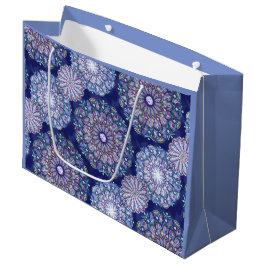 Bolsa De Regalo Grande Rosario azul