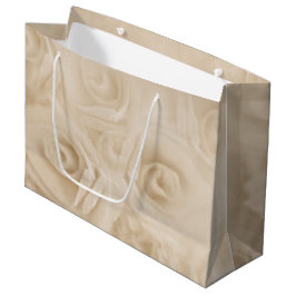 Bolsa De Regalo Grande Rosas de papel Sepia