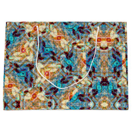 Bolsa De Regalo Grande Rose Prism Whirl