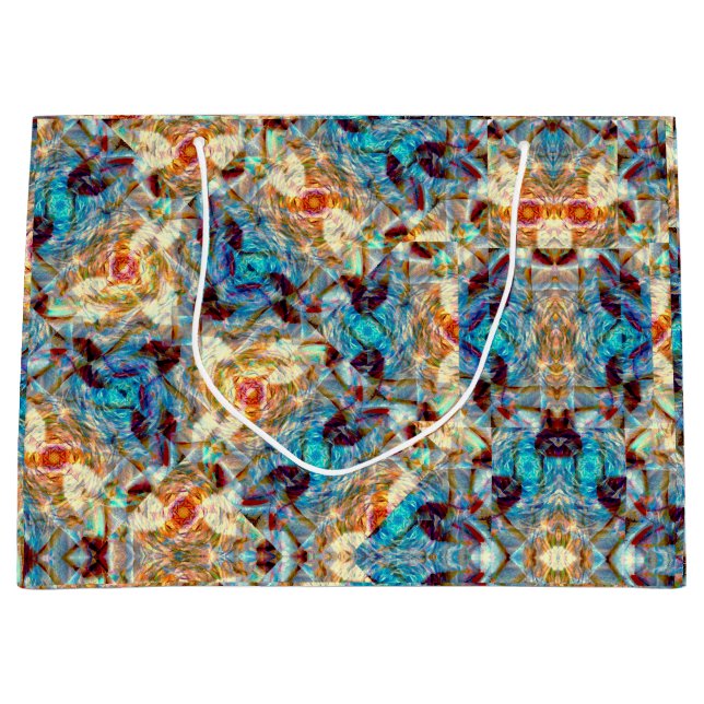 Bolsa De Regalo Grande Rose Prism Whirl (Anverso)