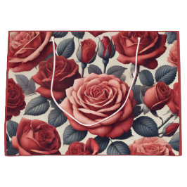 Bolsa De Regalo Grande Roses are Red