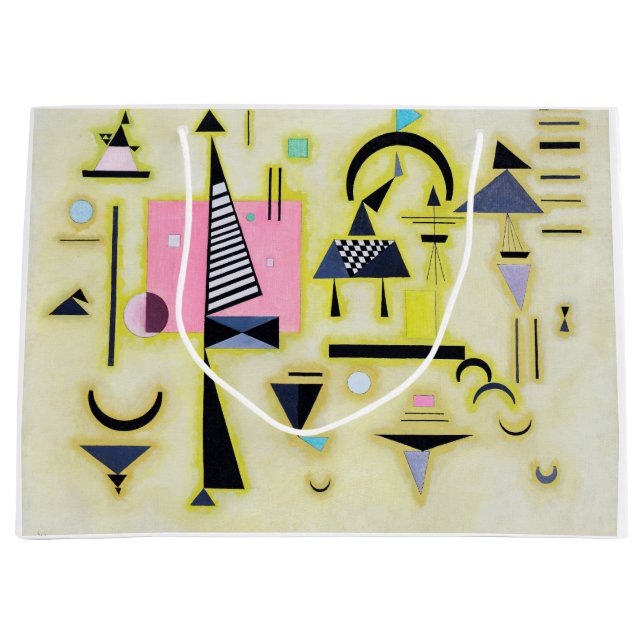 Bolsa De Regalo Grande Rosy definitivo, Wassily Kandinsky (Anverso)