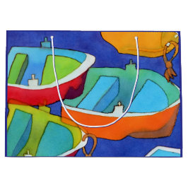 Bolsa De Regalo Grande Rowing Boats Gift Bag - Large, Matte