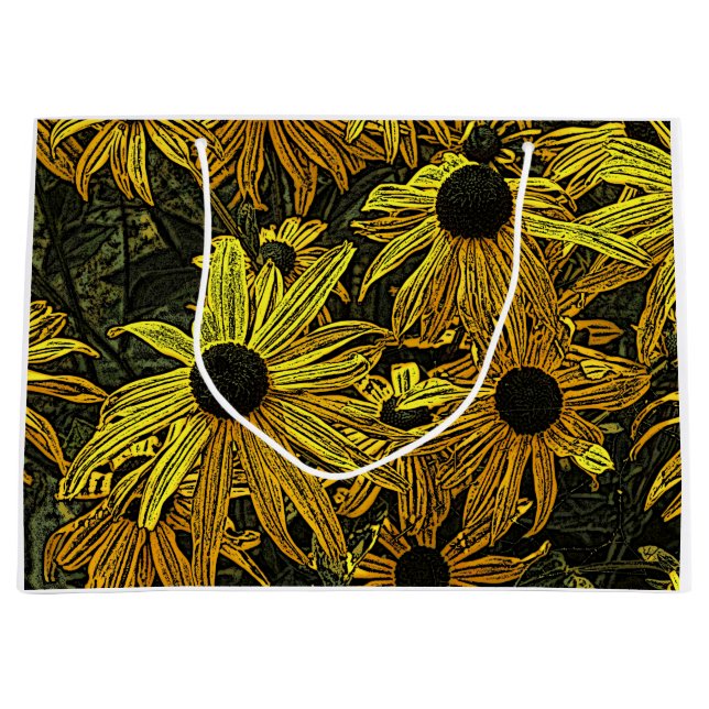 BOLSA DE REGALO GRANDE RUDBECKIA (Anverso)
