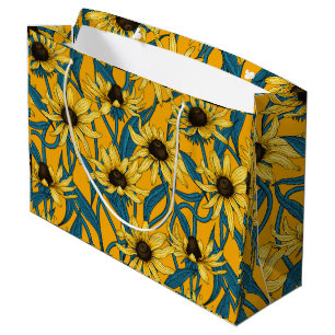Bolsa De Regalo Grande Rudbekia amarilla
