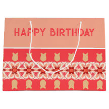 Rusty Marrón Rosa Y Coral Elegante