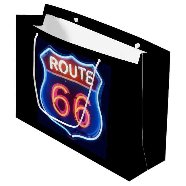Bolsa De Regalo Grande Ruta 66 (Angulo Anverso)
