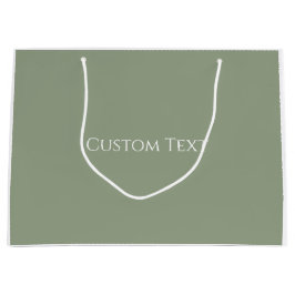 Bolsa De Regalo Grande Sage Green 