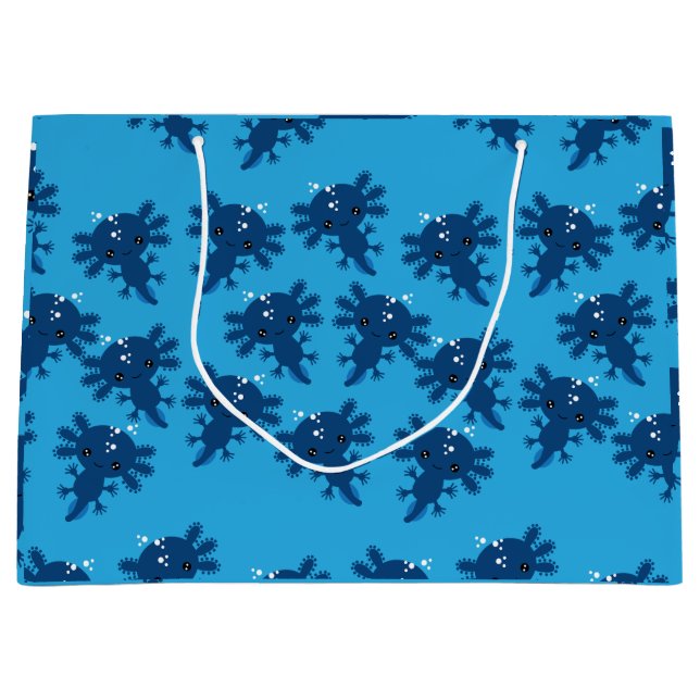 Bolsa De Regalo Grande Salamander Axotl exótico (Anverso)