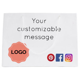 Bolsa De Regalo Grande salón de personalizable o spa