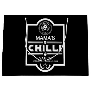 Bolsa De Regalo Grande Salsa de chile hecha en casa