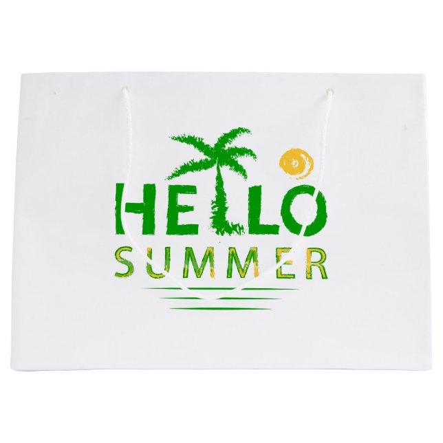 Bolsa De Regalo Grande Saludo (Anverso)