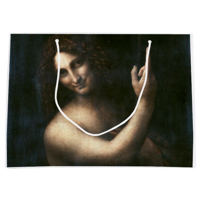 Bolsa De Regalo Grande San Juan el Bautista, Leonardo da Vinci (Anverso)