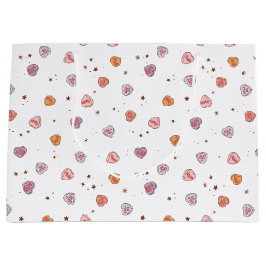 Bolsa De Regalo Grande San Valentín Retro