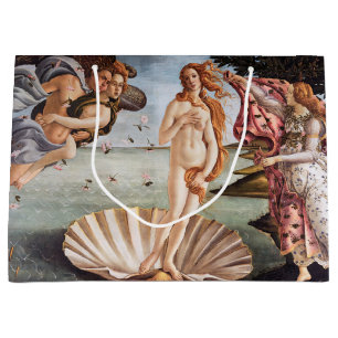 Bolsa De Regalo Grande Sandro Botticelli - Nacimiento de Venus