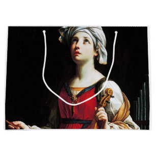 Bolsa De Regalo Grande Santa Cecilia, Guido Reni