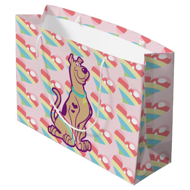 Bolsa De Regalo Grande Scooby-Doo arcoiris (Angulo reverso)