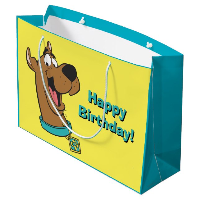 Bolsa De Regalo Grande Scooby-Doo Happy Face (Angulo reverso)