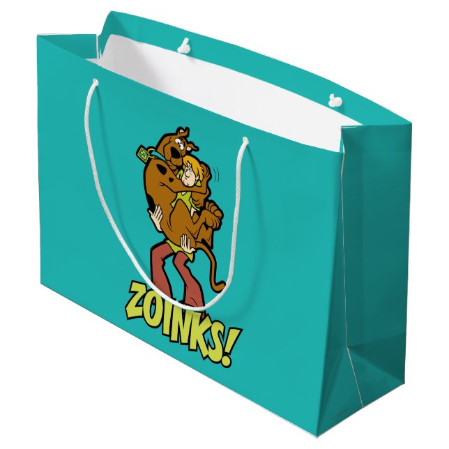 Bolsa De Regalo Grande ¡Scooby-Doo y Zoinks lanudo! (Angulo reverso)