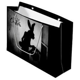 Bolsa De Regalo Grande Se acerca el conejo de Pascua