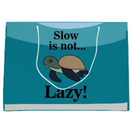 Bolsa De Regalo Grande Sea Turtle Funny