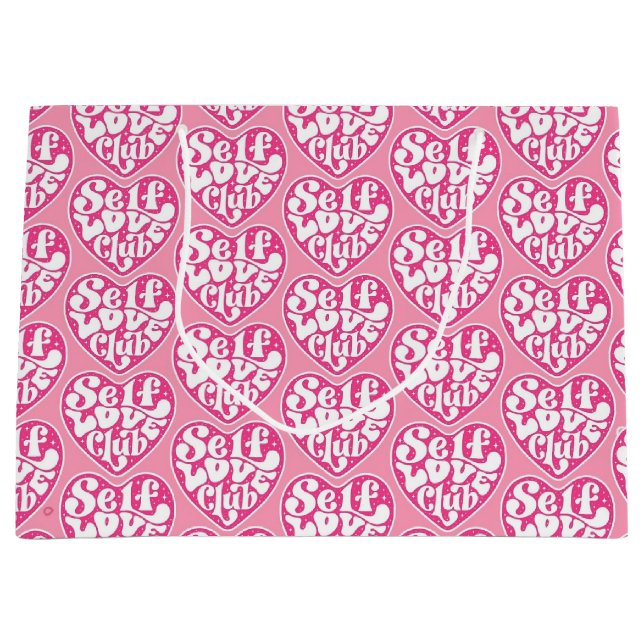 Bolsa De Regalo Grande Self Love Club (Anverso)