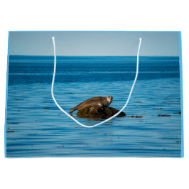 Bolsa De Regalo Grande Sello del puerto atlántico