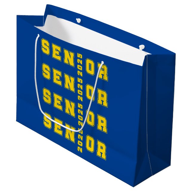 Bolsa De Regalo Grande Senior 2025 (Angulo Anverso)