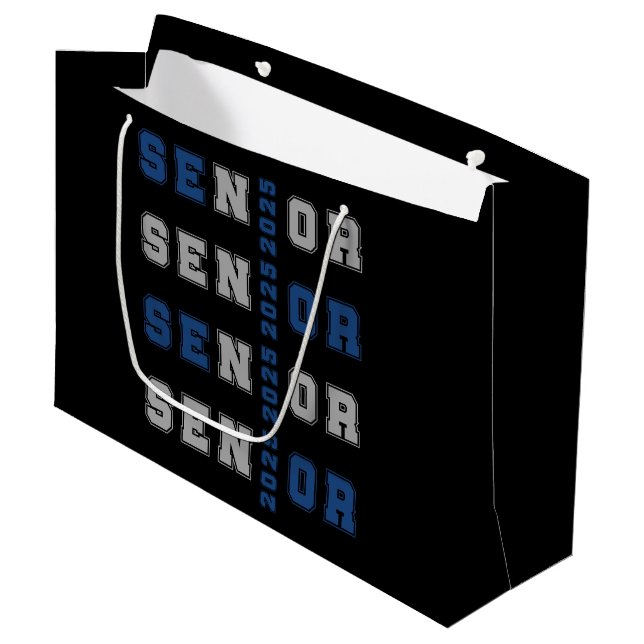 Bolsa De Regalo Grande Senior 2025 (Angulo Anverso)