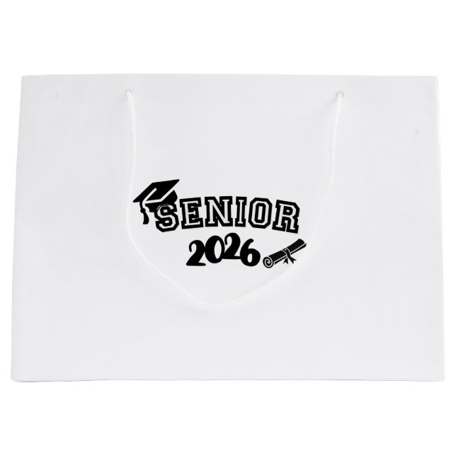 Bolsa De Regalo Grande Senior 2026 Gift Bag (Anverso)
