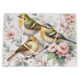 Bolsa De Regalo Grande Serenade Songbird Entre Las Flores