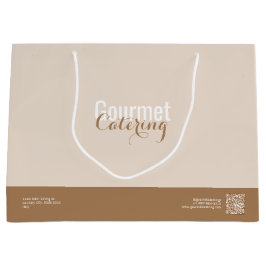 Bolsa De Regalo Grande Servicio de Catering Gourmet