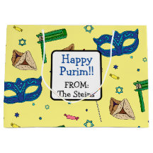 Shaloch Manot - Amarillo personalizado