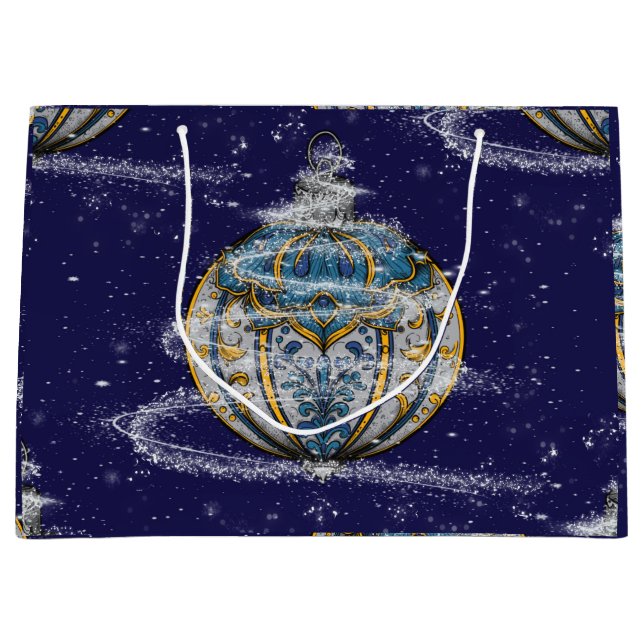 Bolsa De Regalo Grande Shimmery Ornament (Anverso)