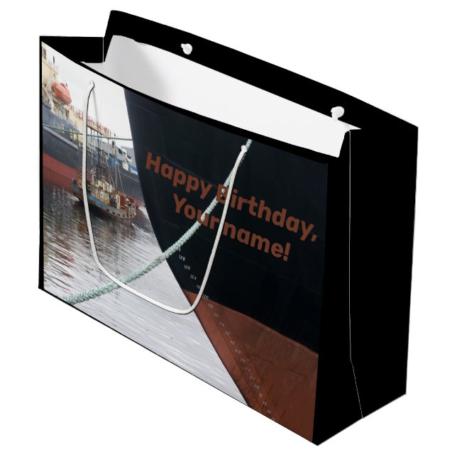 Bolsa De Regalo Grande Ships (Angulo Anverso)