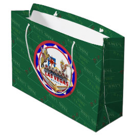 Bolsa De Regalo Grande Signo de bienvenida de Las Vegas Chip de Póquer Ro