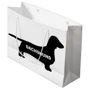 Bolsa De Regalo Grande silo conocido del dachshund